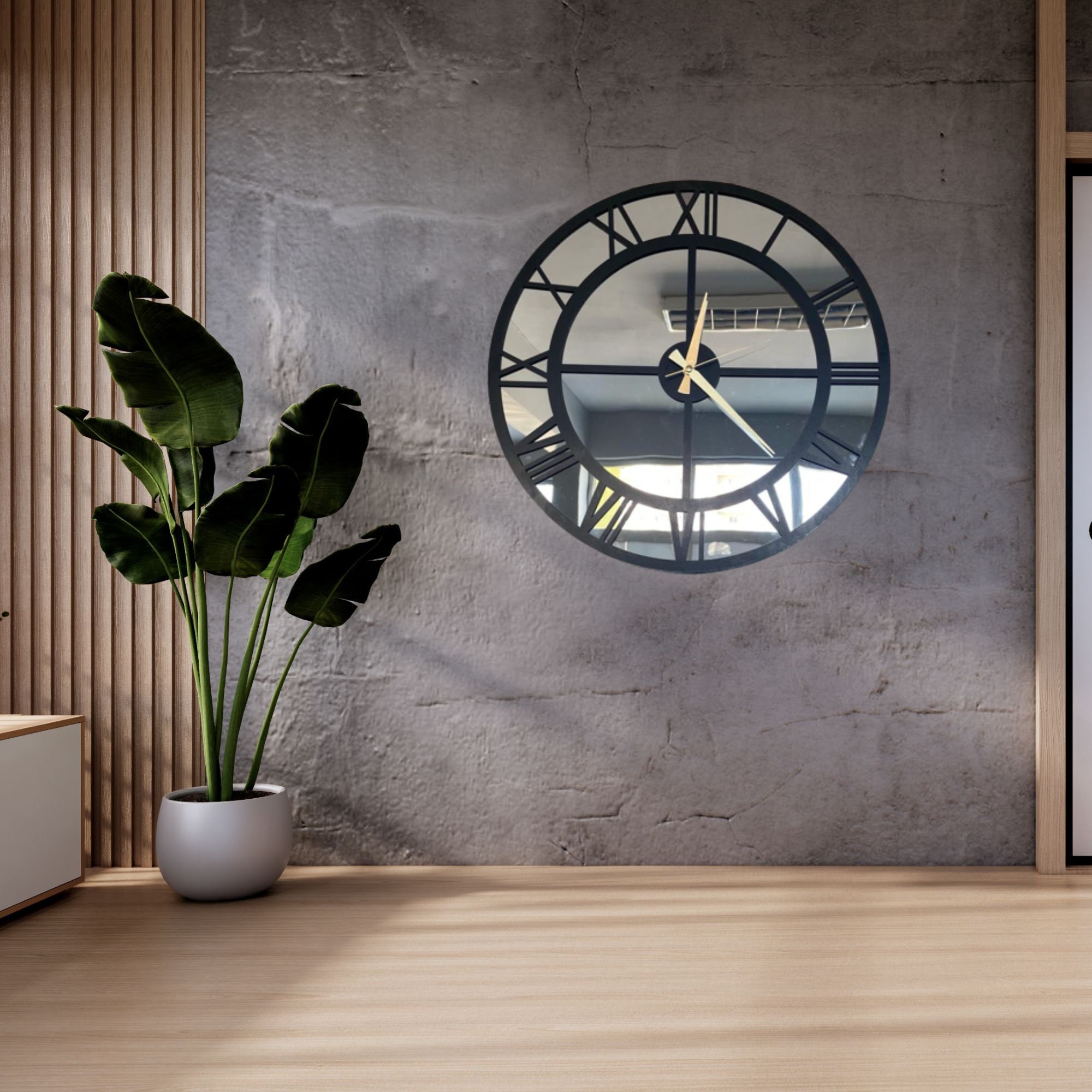 Modern Floor Clock - Etsy Modern Floor Clock - Etsy