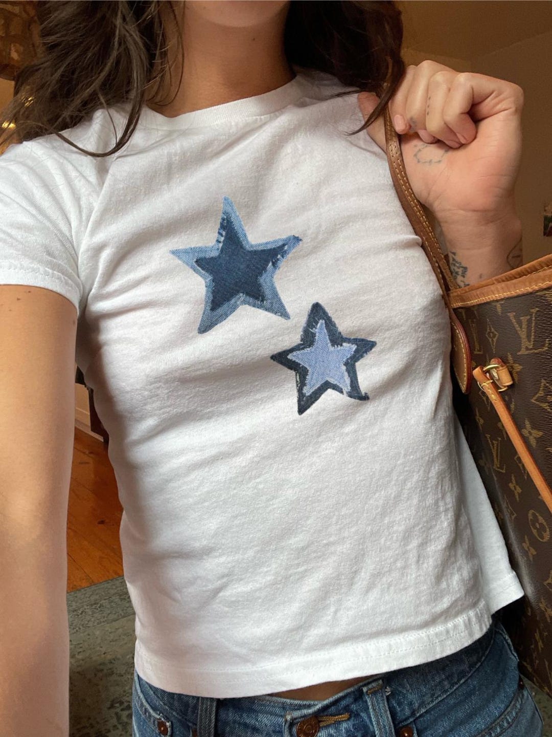 Grey/Denim Star Tee main image 1