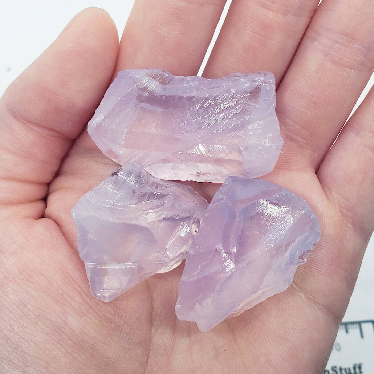 5570ct Lavender Quartz Facet Rough Parcel AAA Gem Grade Etsy