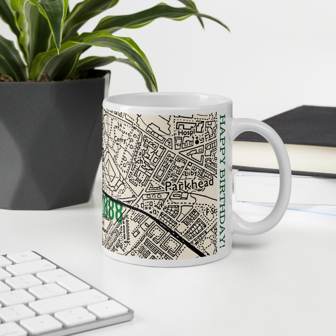 Personalised Glasgow Mug Cup Gift Etsy