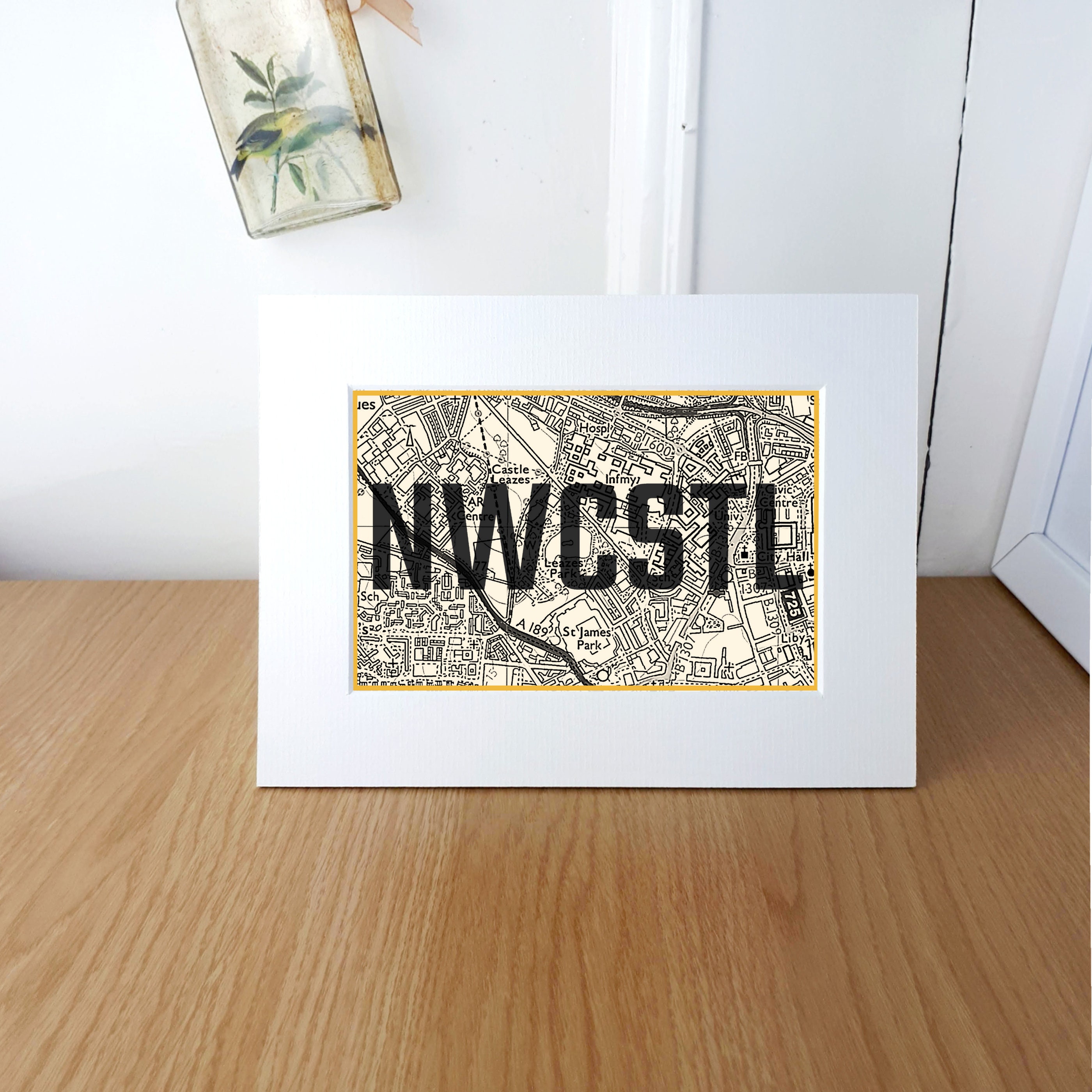 Newcastle upon Tyne Birthday Card Greeting Card Etsy