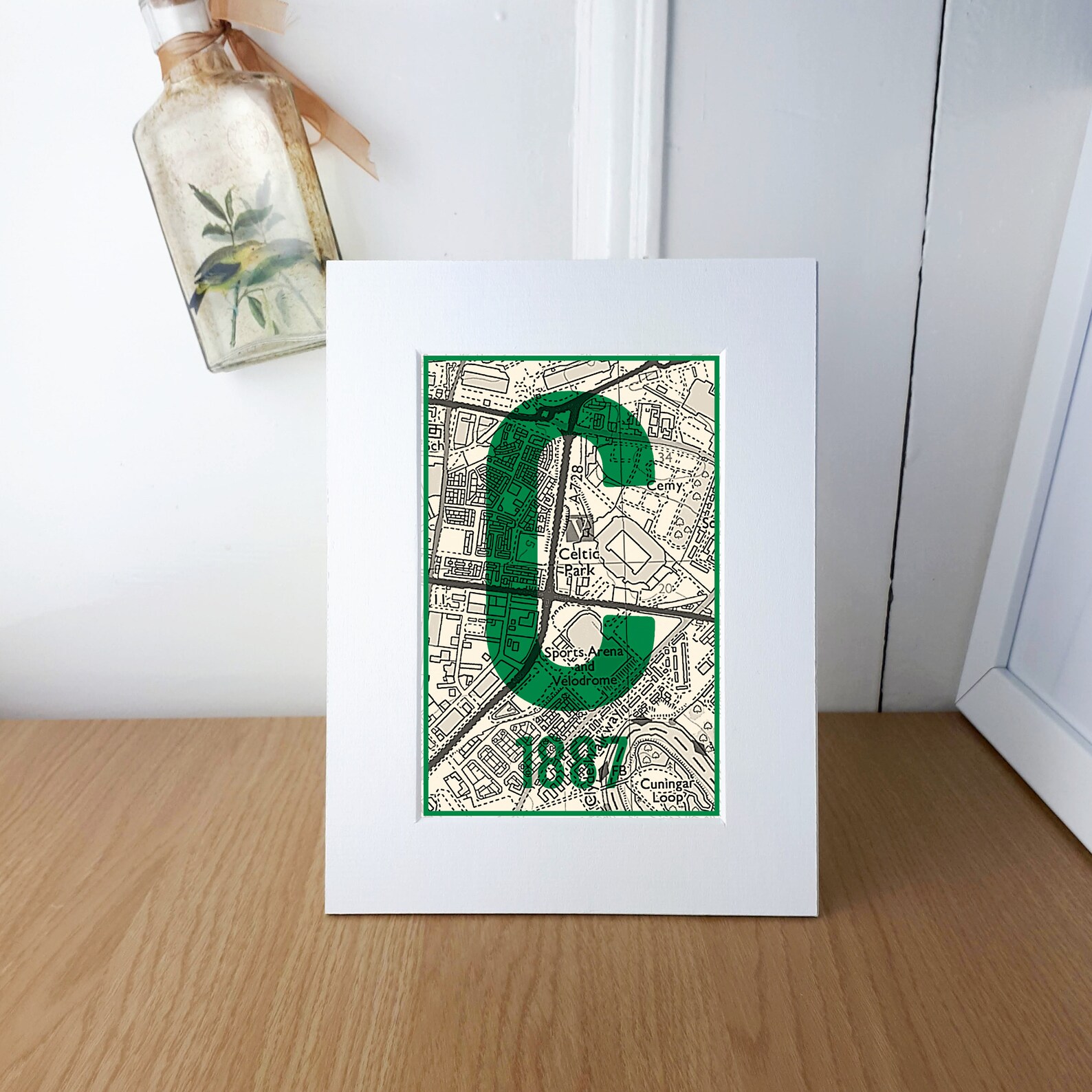 Glasgow Birthday Card Greeting Card Etsy
