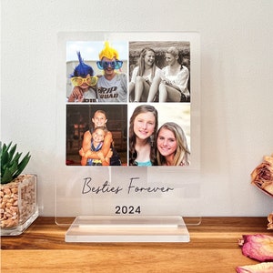 Collage de photos personnalisé| Cadeau sincère pour elle ou pour lui | Un cadeau d'anniversaire ou de fiançailles précieux | Collage photo de famille personnalisé pour papa et maman