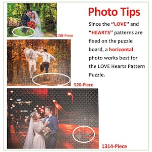 Father's Day Gifts-Custom Photo Puzzle – Personalized Jigsaw Puzzle – Family Couple Pet Gift – Upload Your Photo – Multiple Sizes image 6