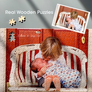 Father's Day Gifts |Custom Puzzle for Adults|Pet  Portrait|Photo Puzzles | Photo Jigsaw| Puzzle Lover| Family Memories |Valentine's Day Gift