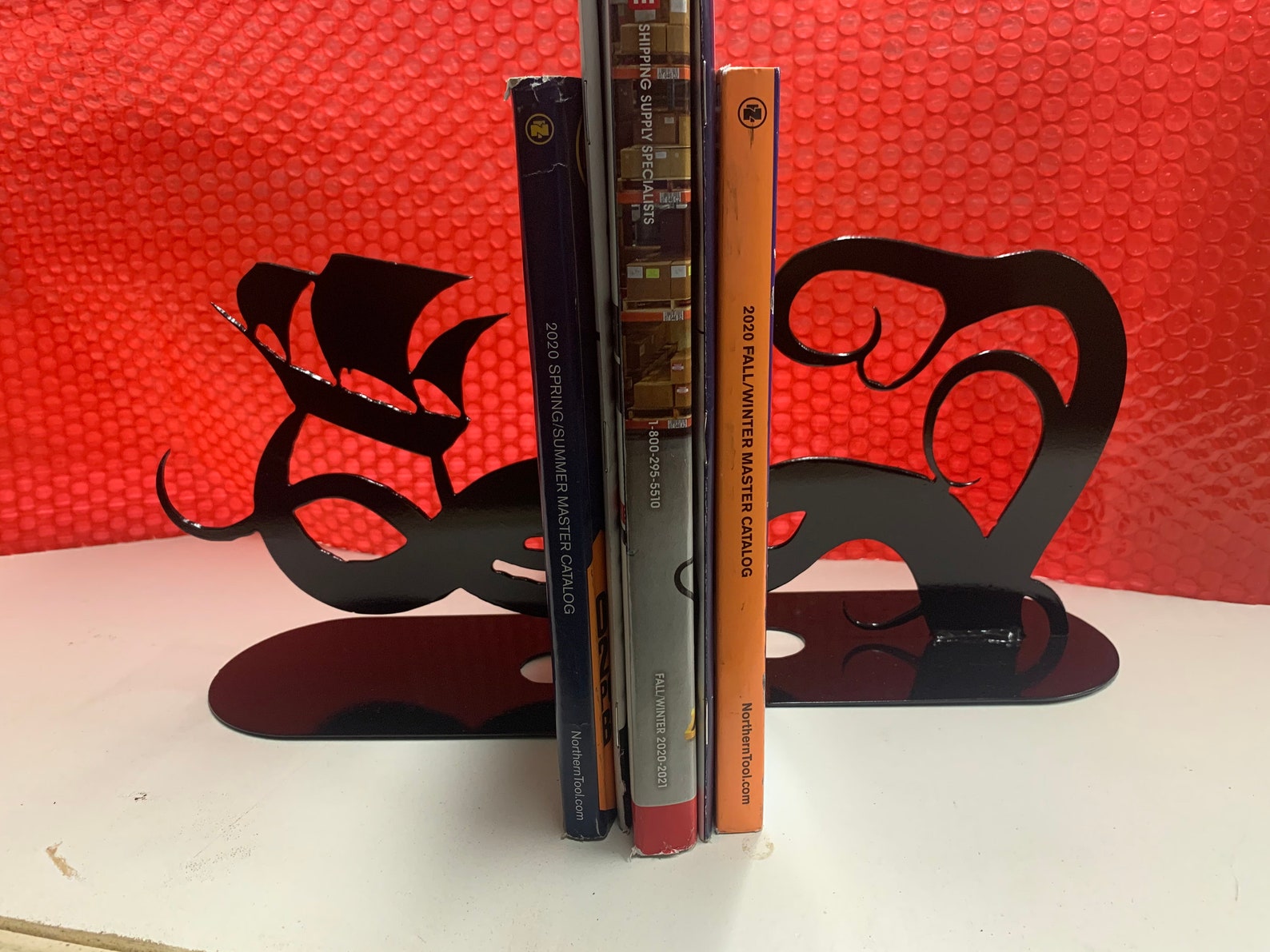 Cthulhu Style Bookends Custom Cthulhu Metal Art Deep Etsy