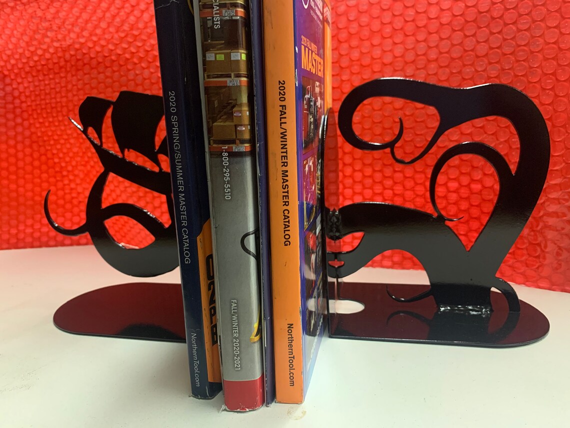 Cthulhu Style Bookends Custom Cthulhu Metal Art Deep Etsy