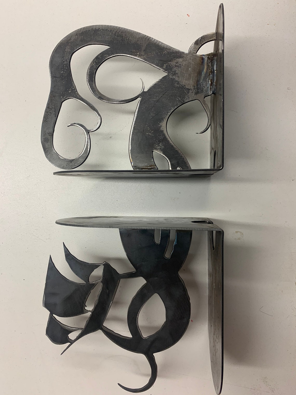 Cthulhu Style Bookends Custom Cthulhu Metal Art Deep Etsy