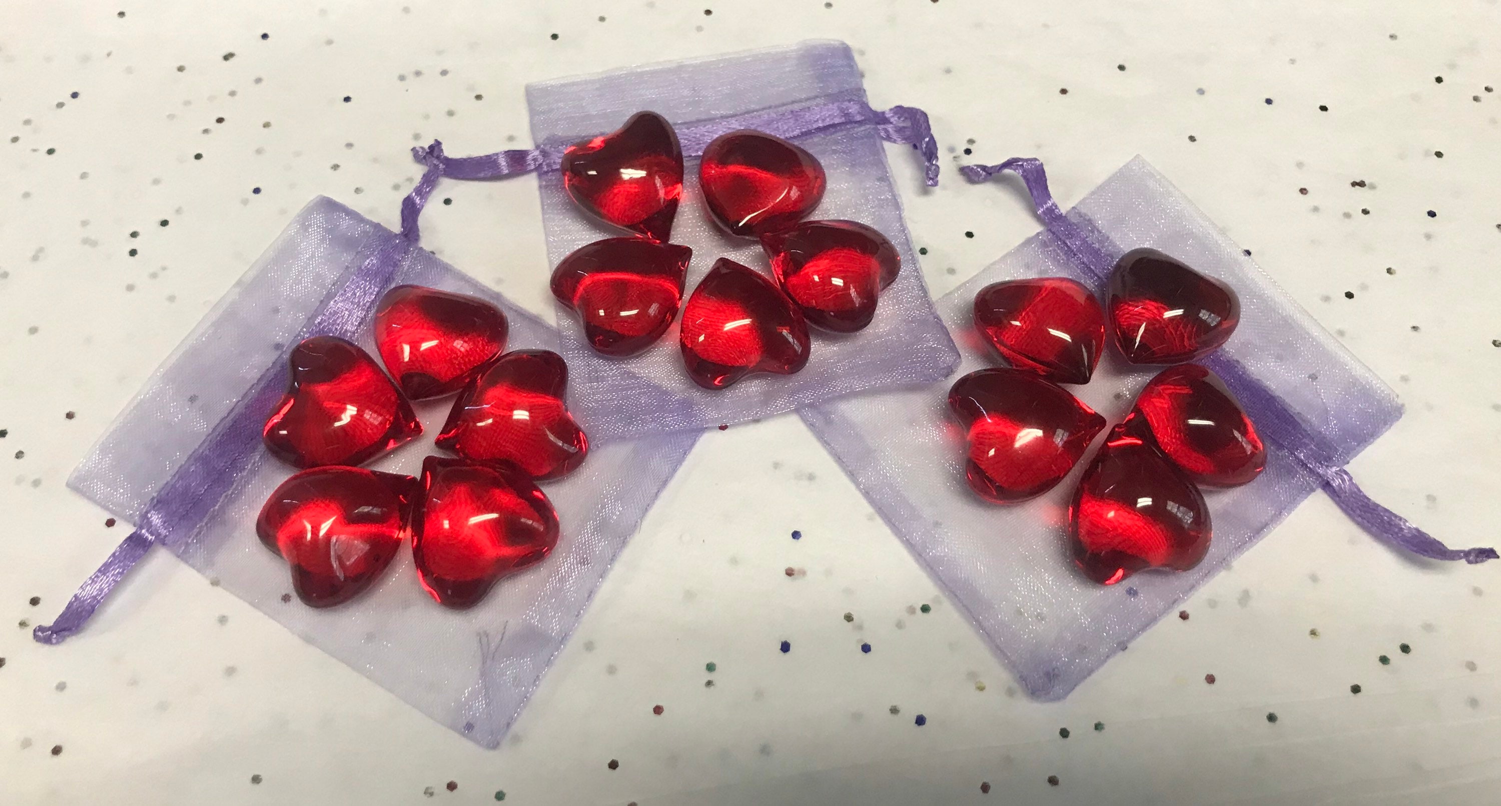 Red Heart Bath Oil Beads