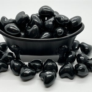 Black Heart Bath Oil Beads