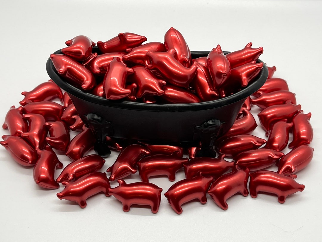Pig Bath Oil Beads Etsy