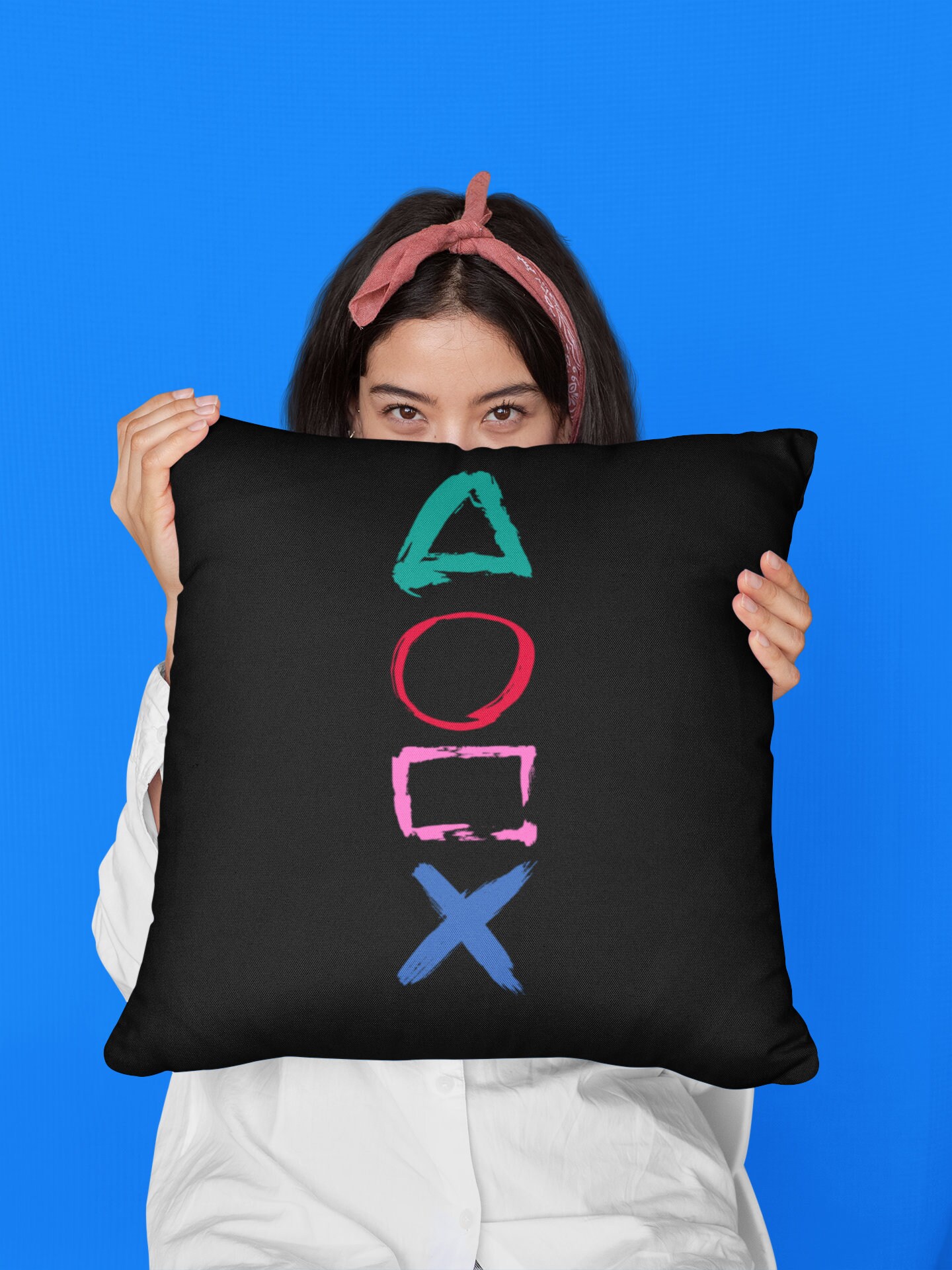 Playstation Collection l Video Game Throw Pillow l Playstation Etsy