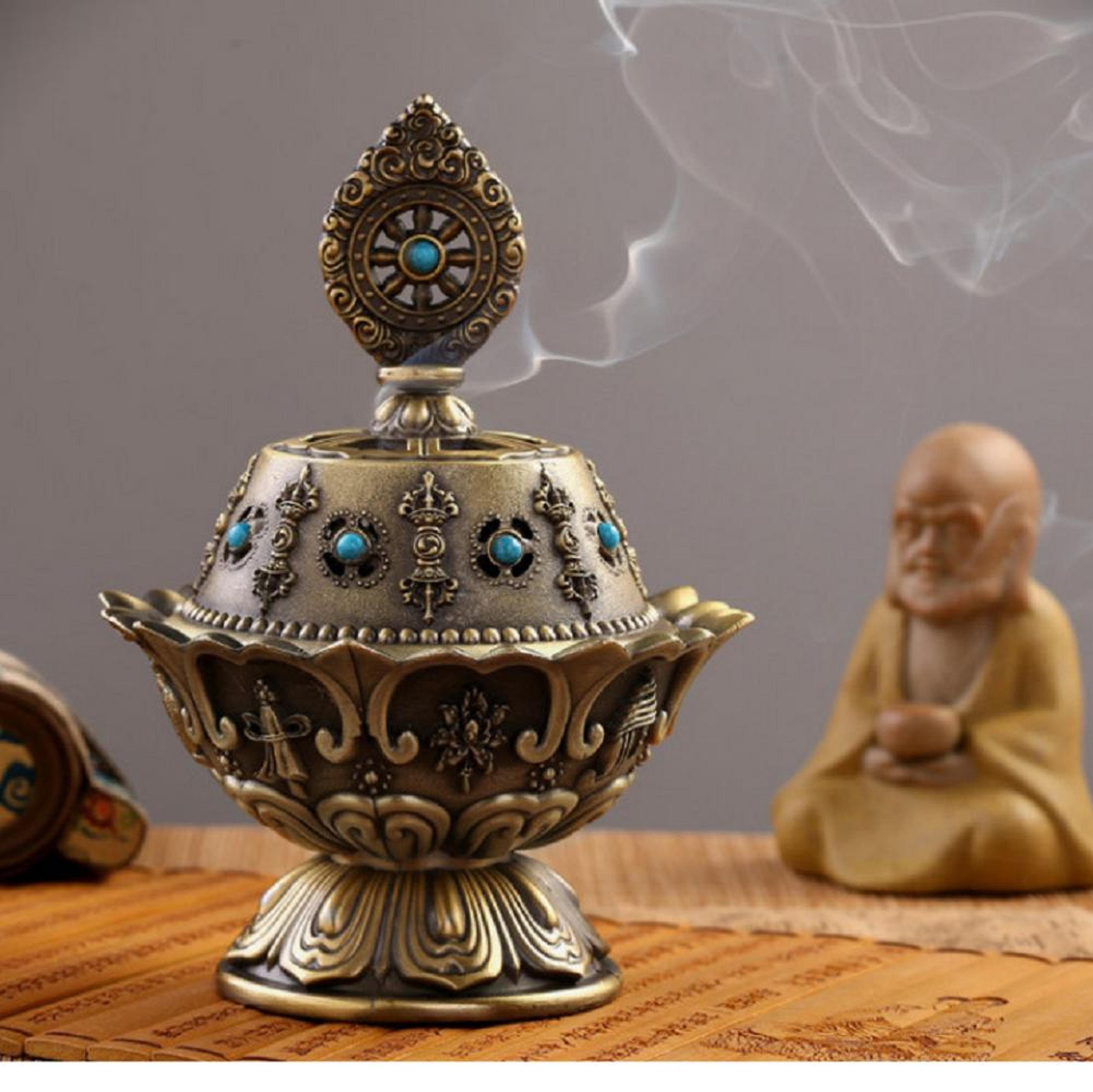 0.6 kg Incense burner Tibet Nepal Candle Burner incense Etsy
