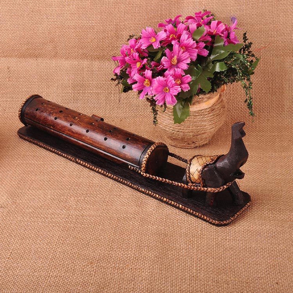 Incense holder Ash catch Incense Burner wood Burner Etsy