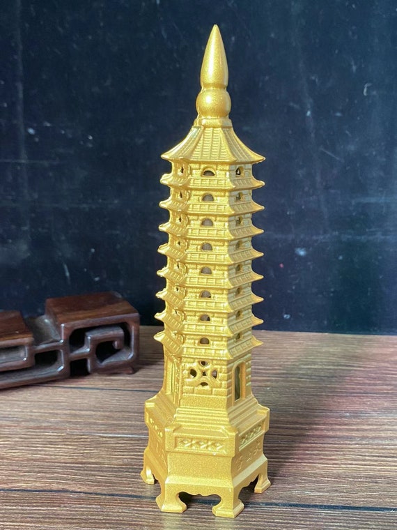 文昌塔 九層 金属製 仏教美術 塔 【公式通販】