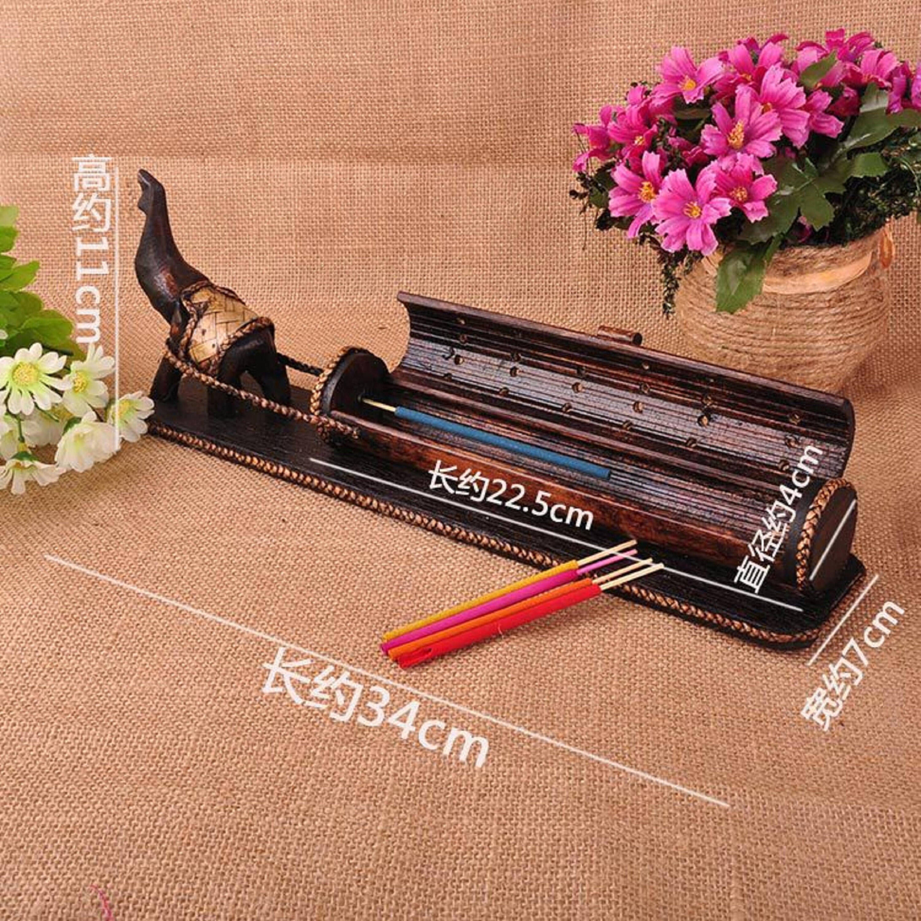 Incense holder Ash catch Incense Burner wood Burner Etsy