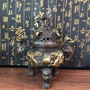 Lion lid burner - Etsy 日本