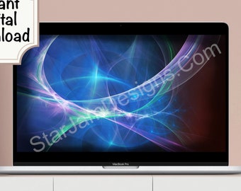Desktop Wallpaper Screensaver, INSTANT DOWNLOAD, Computer and Laptop Background, Original High Quality Digital Painting
