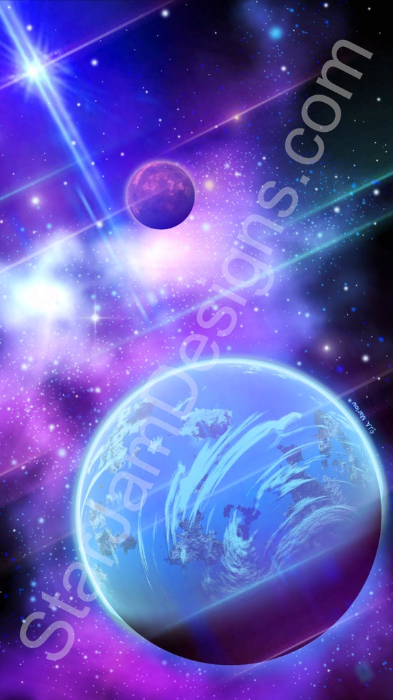 Scifi Space Art Smartphone Wallpaper Cell Phone Background - Etsy Scifi Space Art Smartphone Wallpaper Cell Phone Background - Etsy