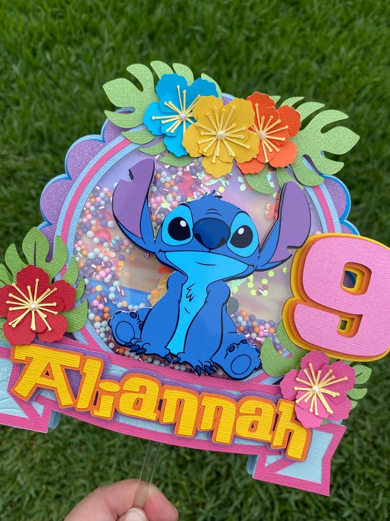 10 PCS Lilo et Stitch gâteau topper children & # Maroc