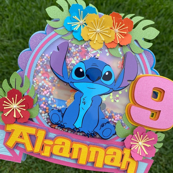 Topper Cake Lilo and Stitch - Etsy