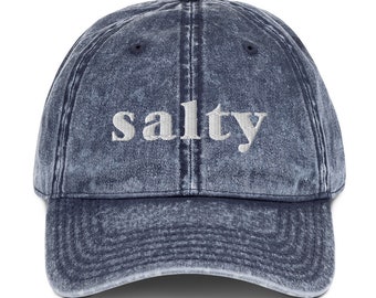 Salty Hat, Christian Dad Hat, Christian Hat For Women, Christian Cap, Matthew 5:13, Faith Baseball Cap,Salty,Hat for Women,Christian Apparel