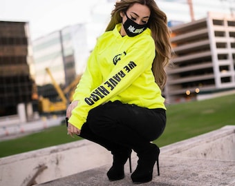 neon colored hoodies