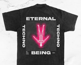Eternal Being T-Shirt - Music Festival T-shirt, Rave Shirt For Men, EDM Shirt, Rave Merch, Unisex Rave Shirt Rave