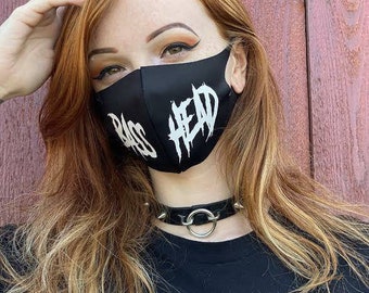 Bass Head Face Mask – Rave EDM Festival Mask