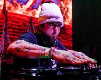 Riddim Bennie- EDM Beanie, Riddim beanie, Rave beanie, EDM unisex beanie,  dubstep beanie, EDM Music beanie