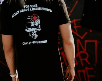 Riddim Skull T-shirt - Rave EDM Music Festival Shirt