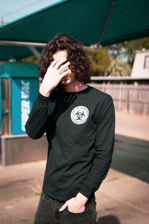 Biohazard Head Banger Long Sleeve - Rave T-shirt, Music Festival T