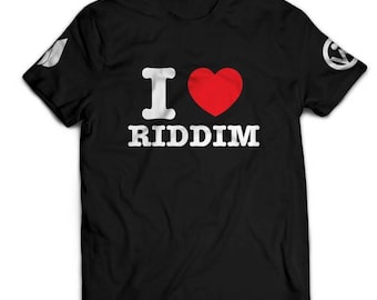 I Heart Riddim T-shirt - EDM Rave Music Festival Shirt