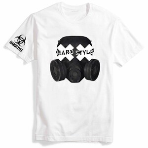 Hardstyle Rave Gas Mask T-shirt - Music Festival T-shirt, Rave Shirt For Men, EDM Shirt, Rave Merch, Unisex