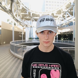 Headbanger Reflect Dad Hat- Dad Hat, Riddim Dad hat. Rave cap, EDM unisex hat,  dubstep hat, EDM Music Cap