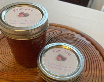 Plum Jam - Homemade!  Made with fresh plums - great on toast, biscuits or charcuterie board!