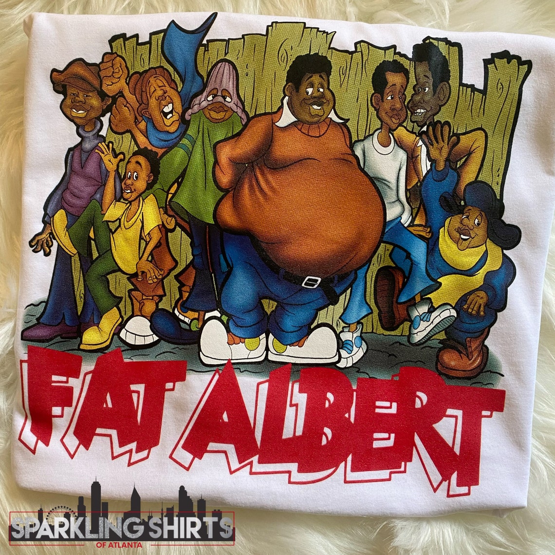 Hey hey hey fat albert cartoon family fun saturday mornings t shirt