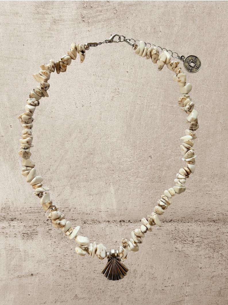 YADUDA Natural Stone Choker Necklace - 18K Gold Plated Beaded Necklace With Turquoise, Carnelian, Aventurine