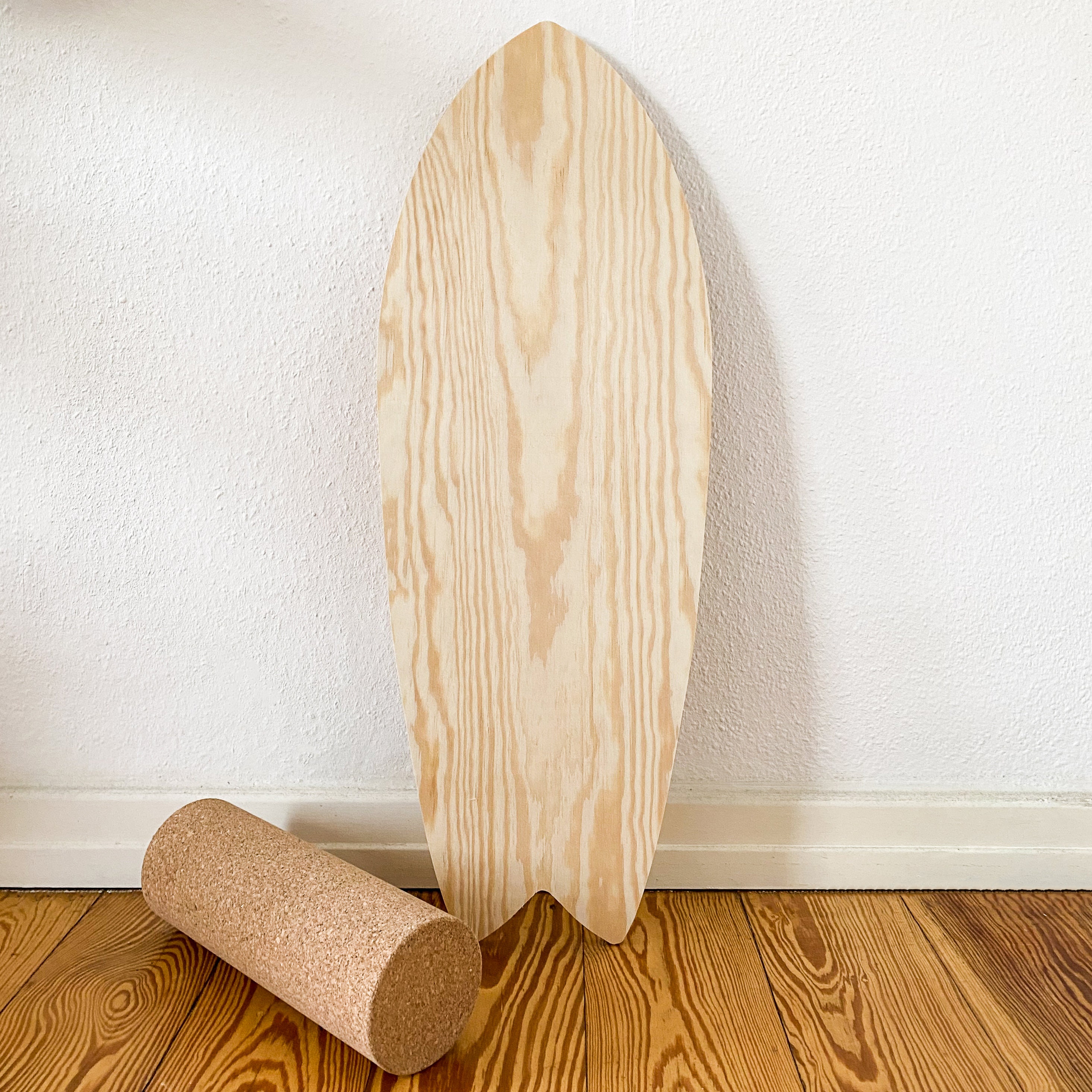 DIY Kit Balance Board 2.0 made of pine wood with full cork Etsy