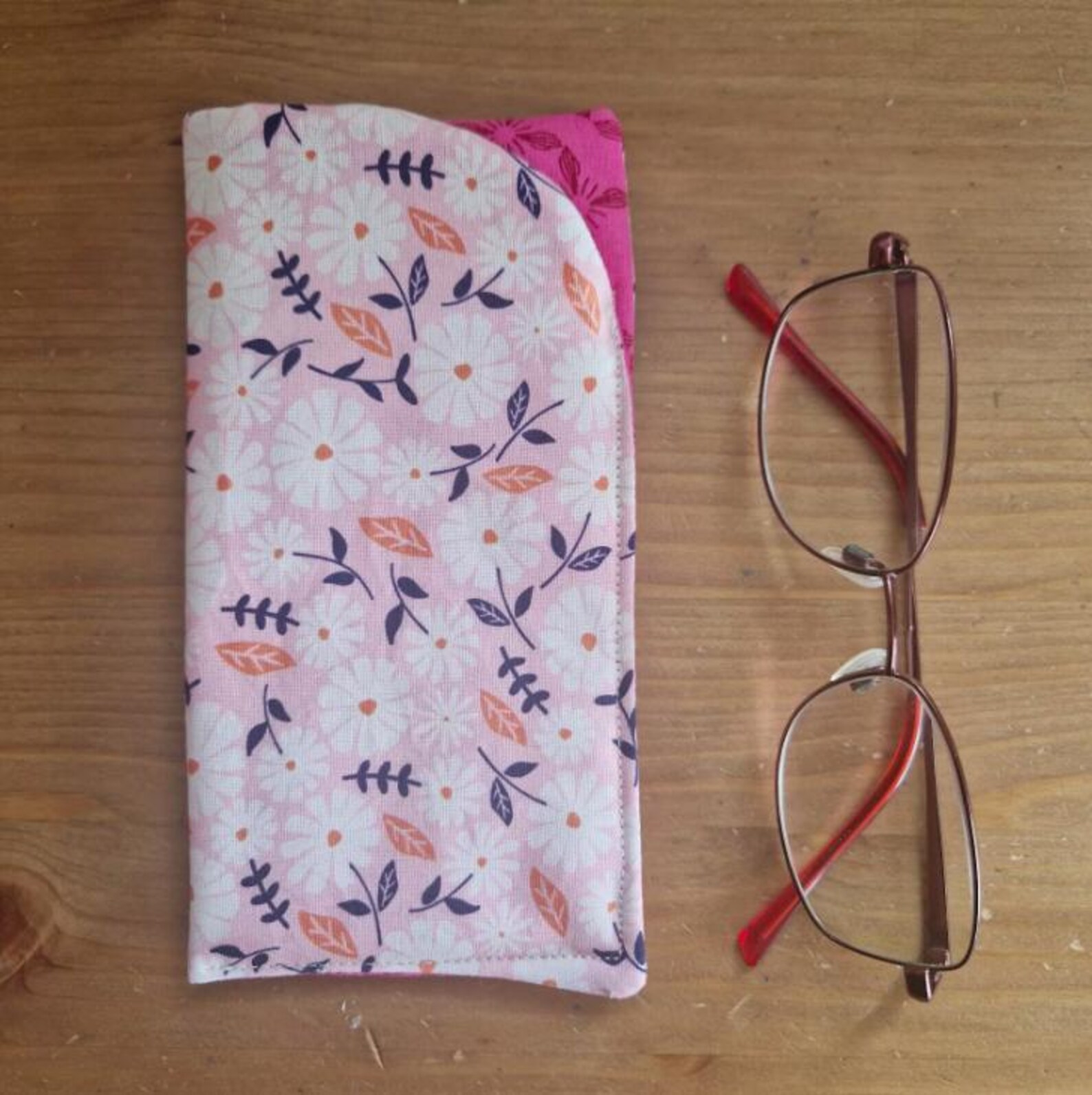Handmade Fabric Glasses Case | Sunglasses Pouch | Lined & Padded | Gift ...