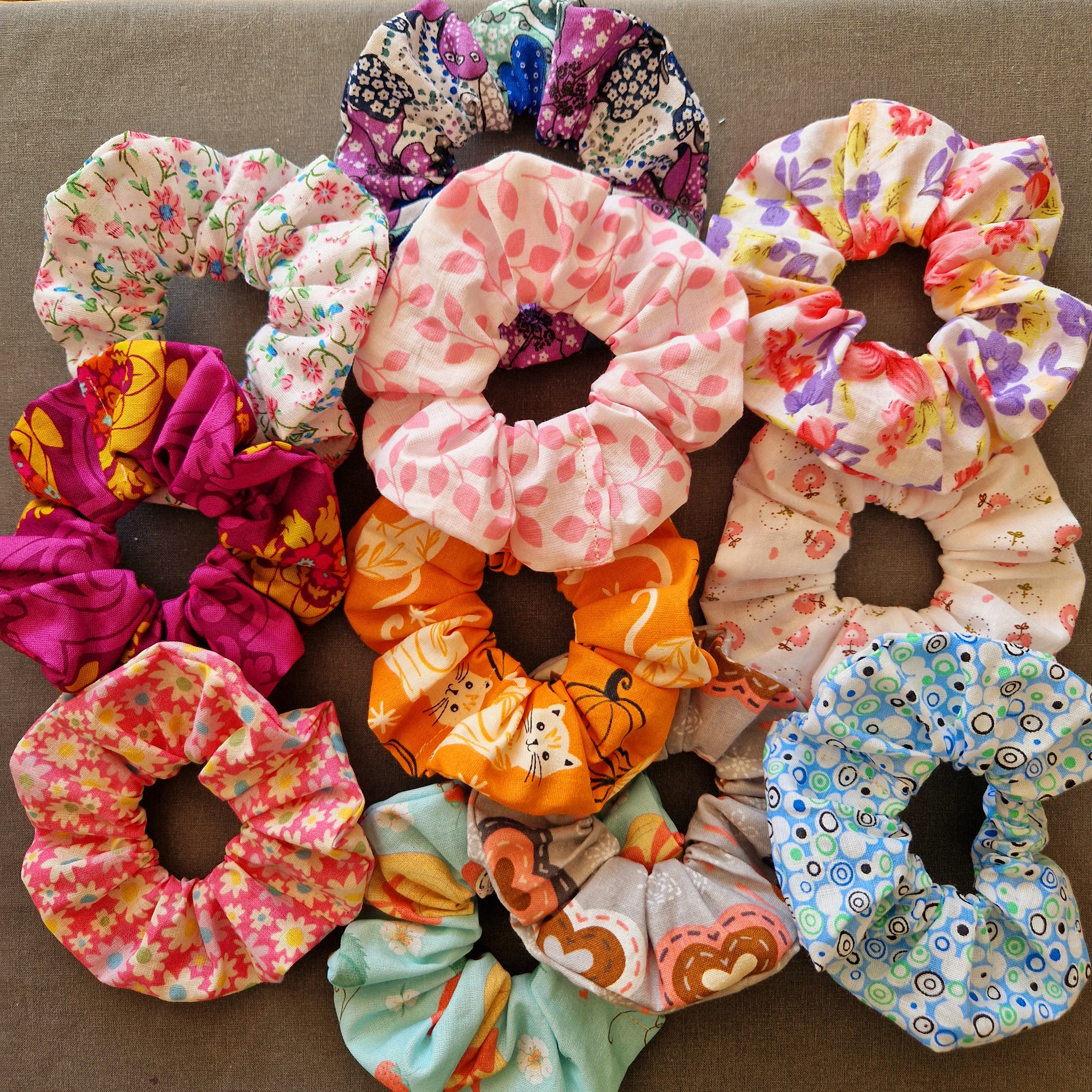 Buy Handmade Hair Scrunchie Scrunchy Elastic Hair up Accessory 