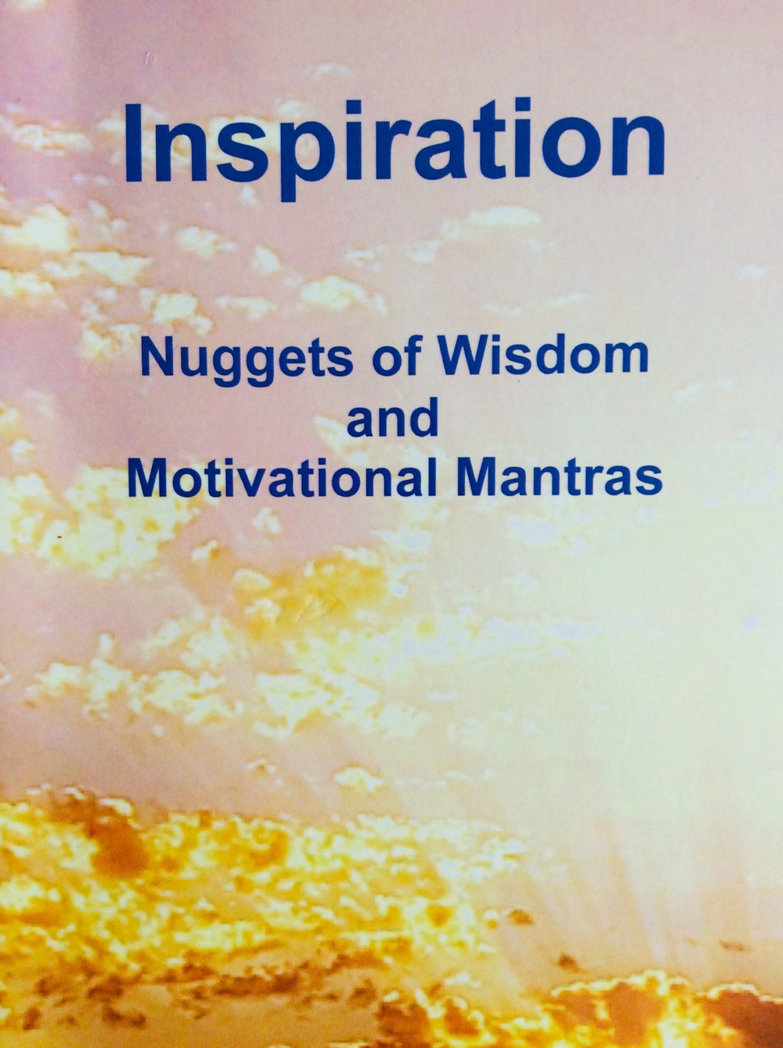 Inspiration Nuggets of Wisdom and Motivational Mantras Poetry Etsy