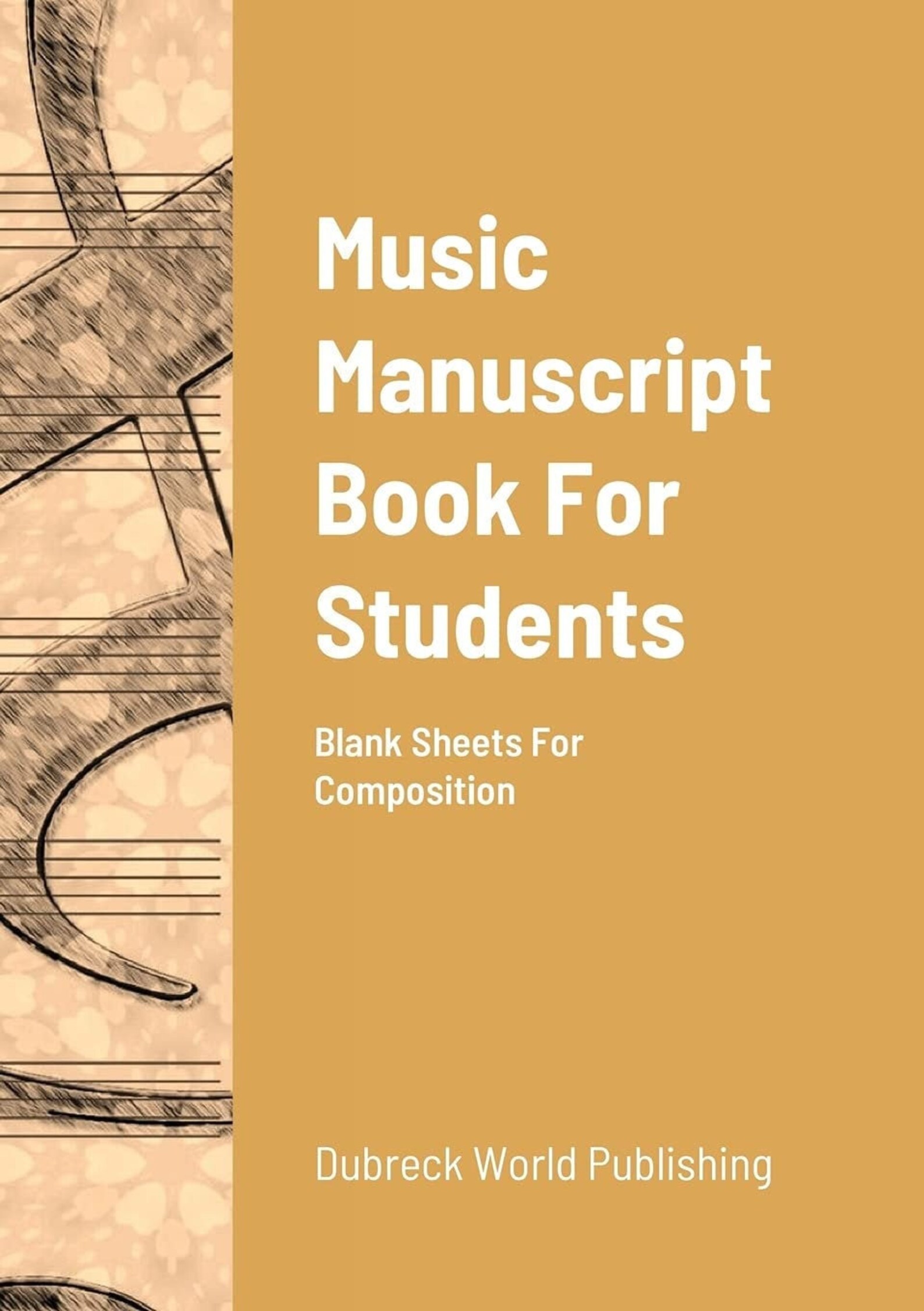 Music Manuscript Book for Students Blank Sheets for Etsy UK