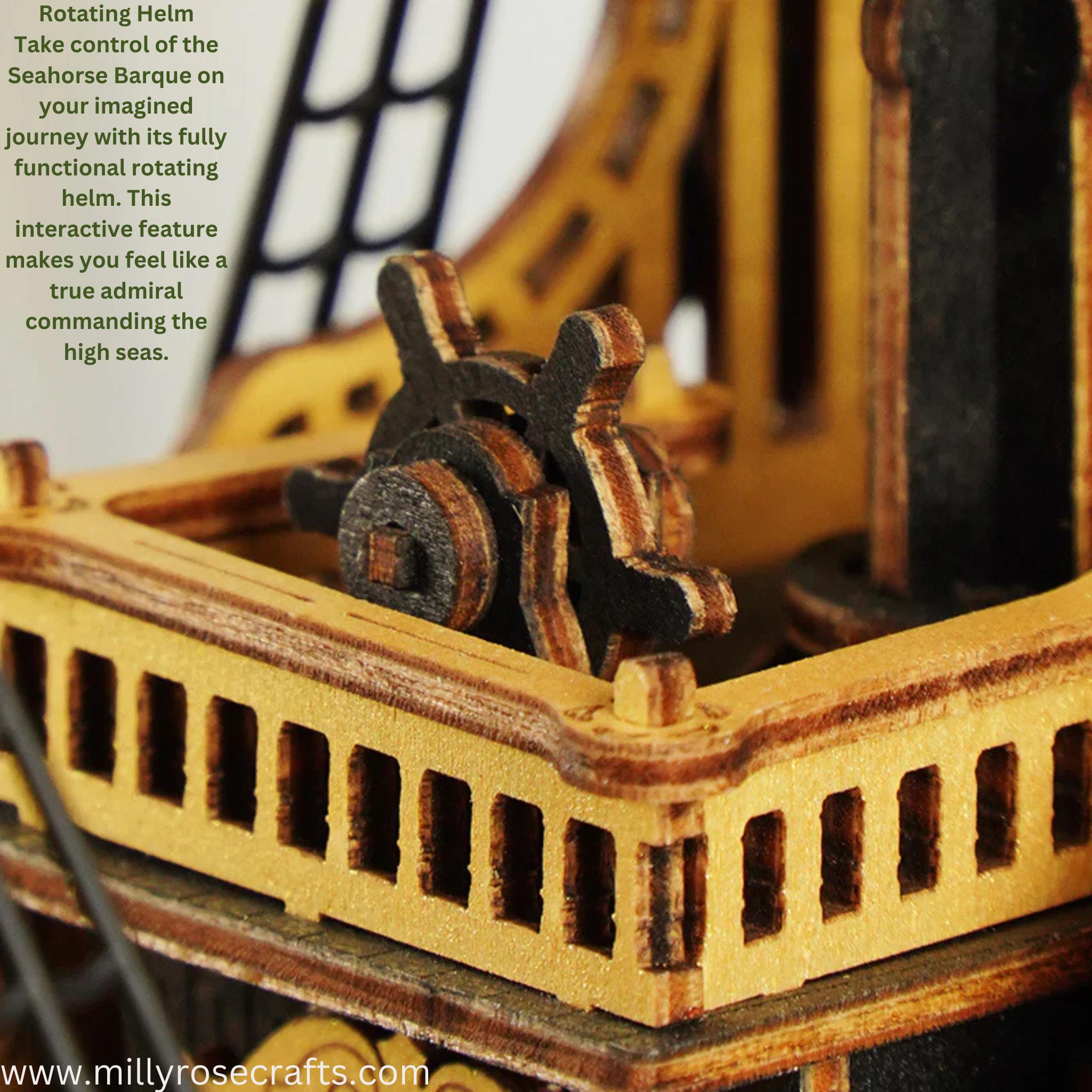 KAAYEE 3D Vision Wooden Jigsaw Puzzle - 200 Piece Jurassic Cave Puzzle For Adults & Families