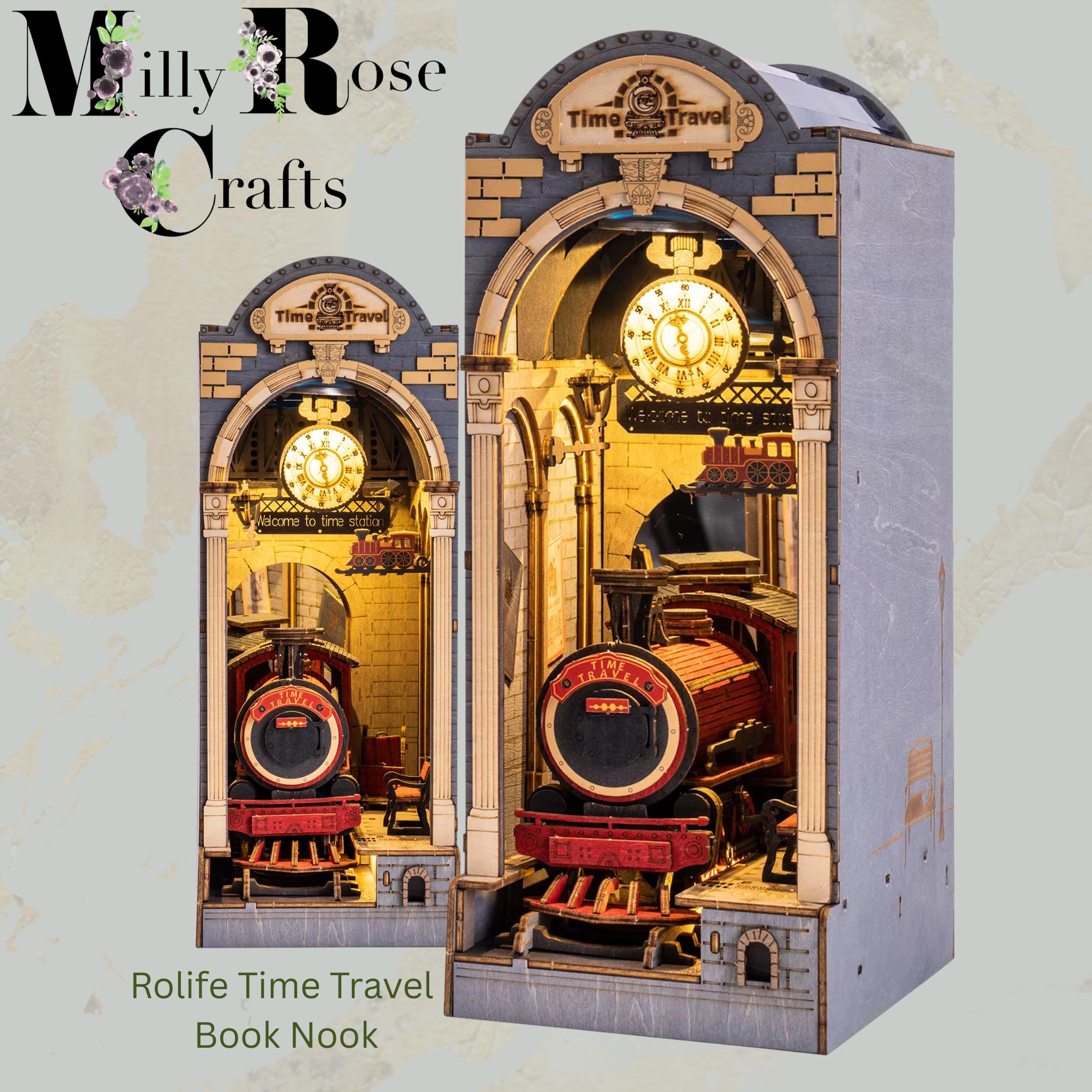 Buy Puzzle 3D "round Railway Crossing" DIY Wooden Model Kits For Adults To Build Railway - Wooden Puzzles For Adults Brain Teaser Online In India
