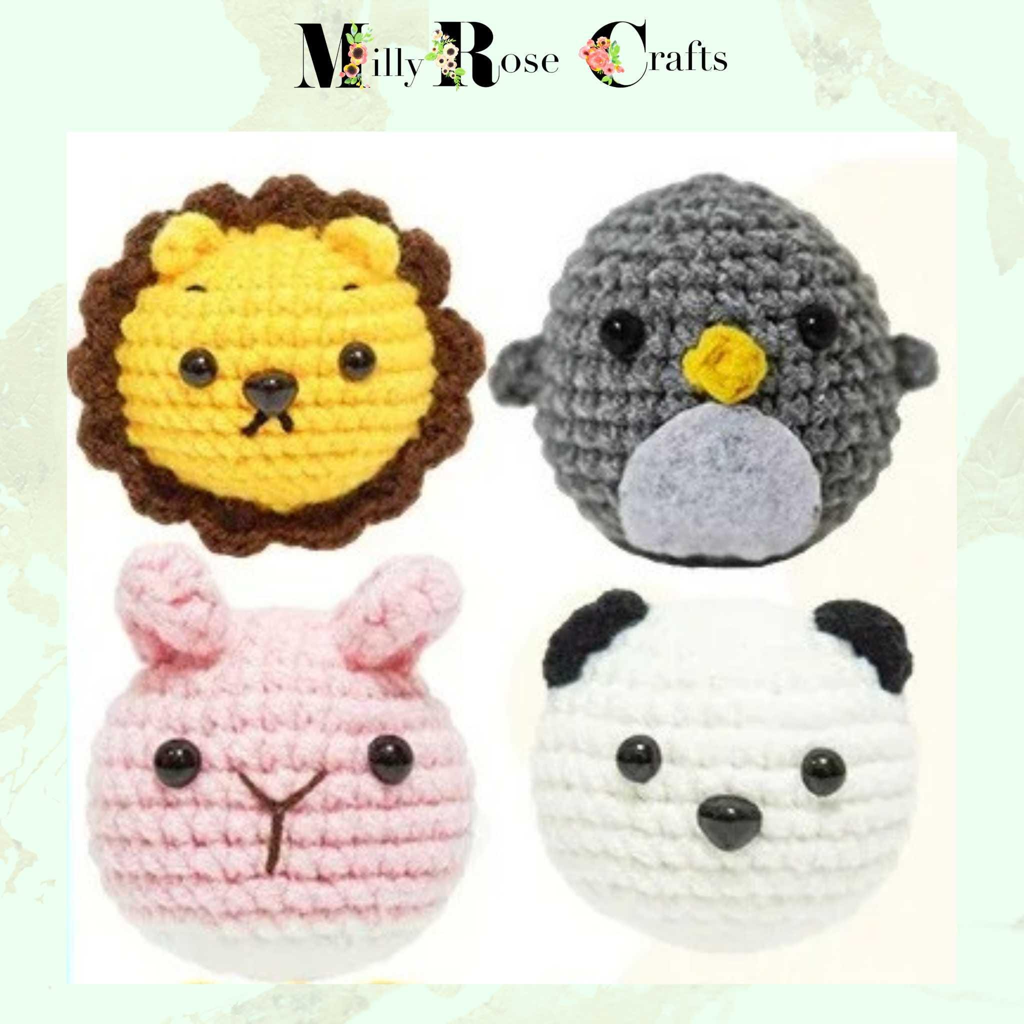 Kit Uncinetto Per Principianti: Tutorial Video Passo Passo, Set Completo Con Filato E Accessori, Regalo Creativo Per Bambini E Adulti