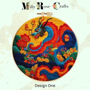 Needle Felt Kit Chinese Zodiac Year of the Dragon Asian Medieval ...