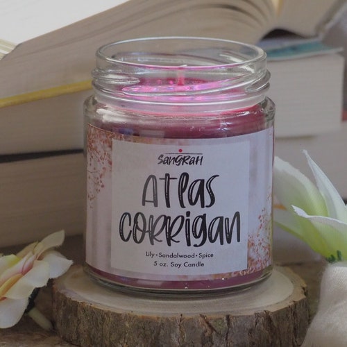 It Ends With Us Candle Atlas Corrigan Candle Book Etsy Australia