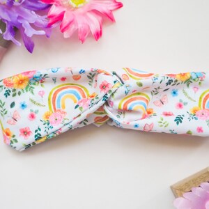 Floral Headband | Pride Headband | Turban Headband | Gift for Mom | Gift for her | Gift under 10