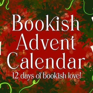 Bookish Advent Calendar | 12 Days Christmas Advent Calendar | Bookish Christmas Gift Box | Gift for reader | Bookish Gift